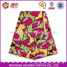 wholesale new style African fabric polyester super wax print fabric